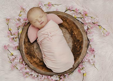 Megan Johnson's new baby