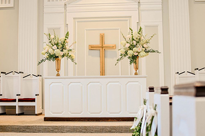 Belk Chapel alter
