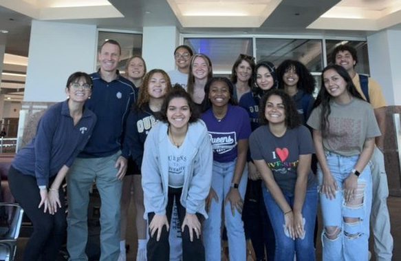 Border trip group photo