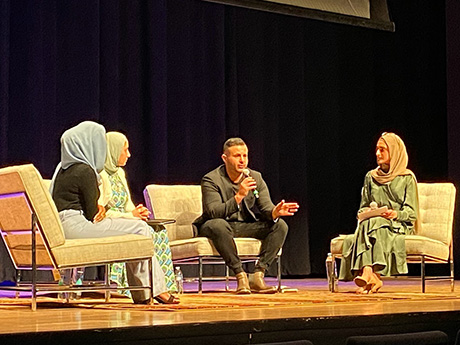 MSA at speaking event