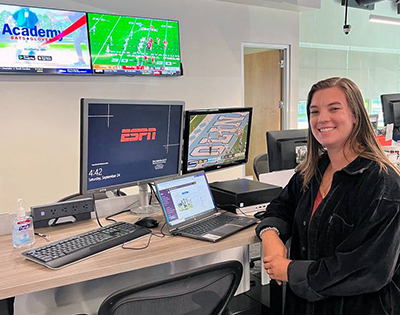Grace Wesoly at ESPN