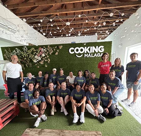 JBIP students at Cooking Malaga in Spain