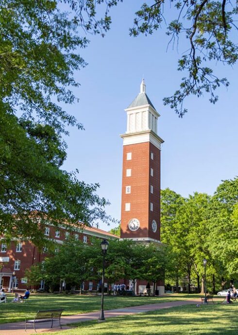 Resident quad and Belltower