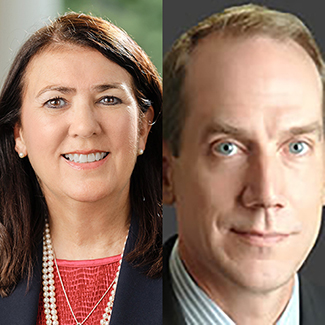 Susan Kirkland and Matt Packey