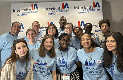Students at the Interfaith Leadership Summit